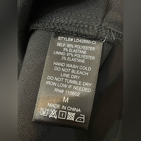 LUSH ~ Boutique Black Ruched Sleeveless Knit Mini Dress NWT‎ Medium - Picture 12 of 13